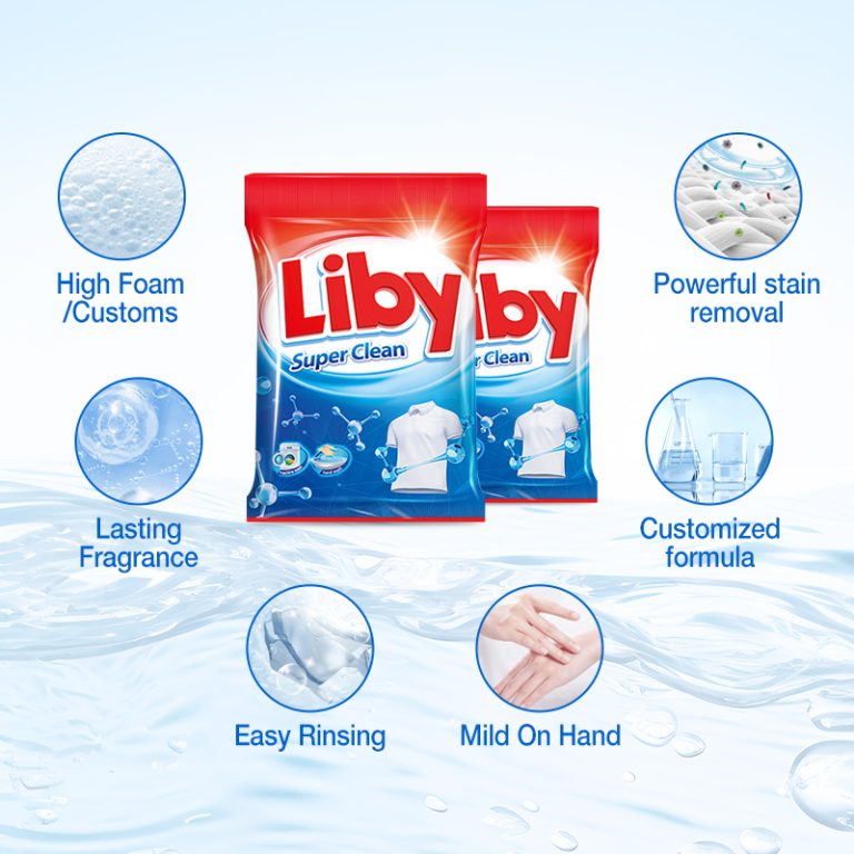 Liby Power Washing Liby Total Clean Detergent Powder – 3kg