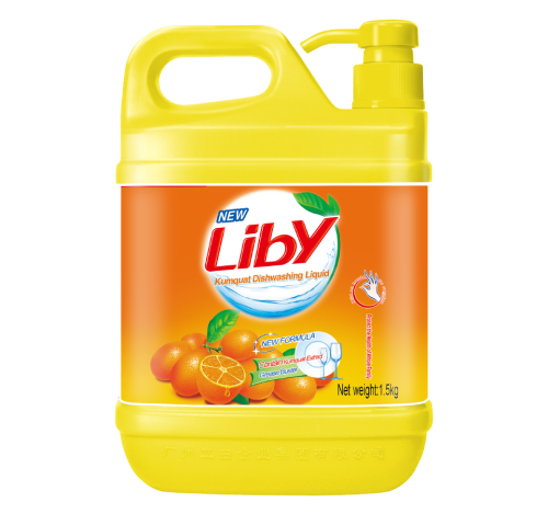 Liby Kumquat Dishwashing Liquid 1.5kg White