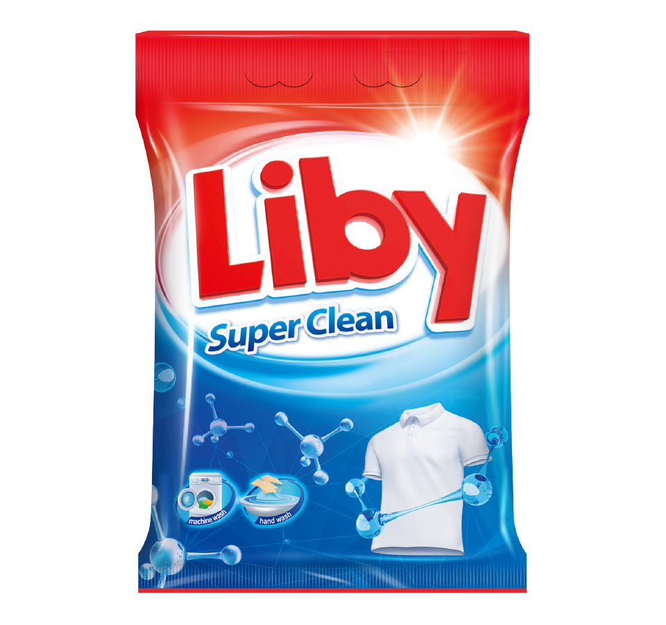 Liby Super Clean Washing Powder 3kg White
