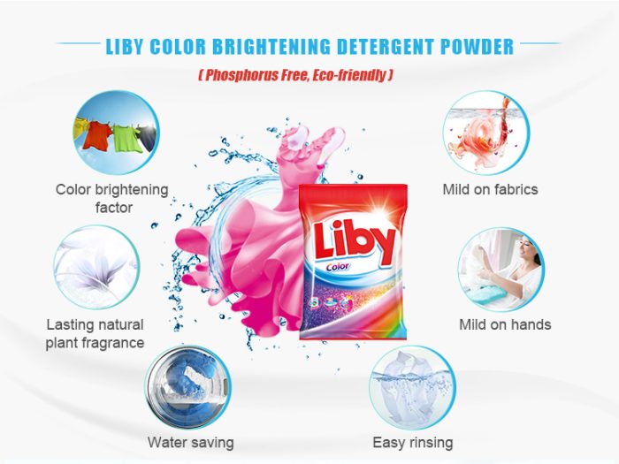 Liby Color Detergent Powder–3kg - Image 9